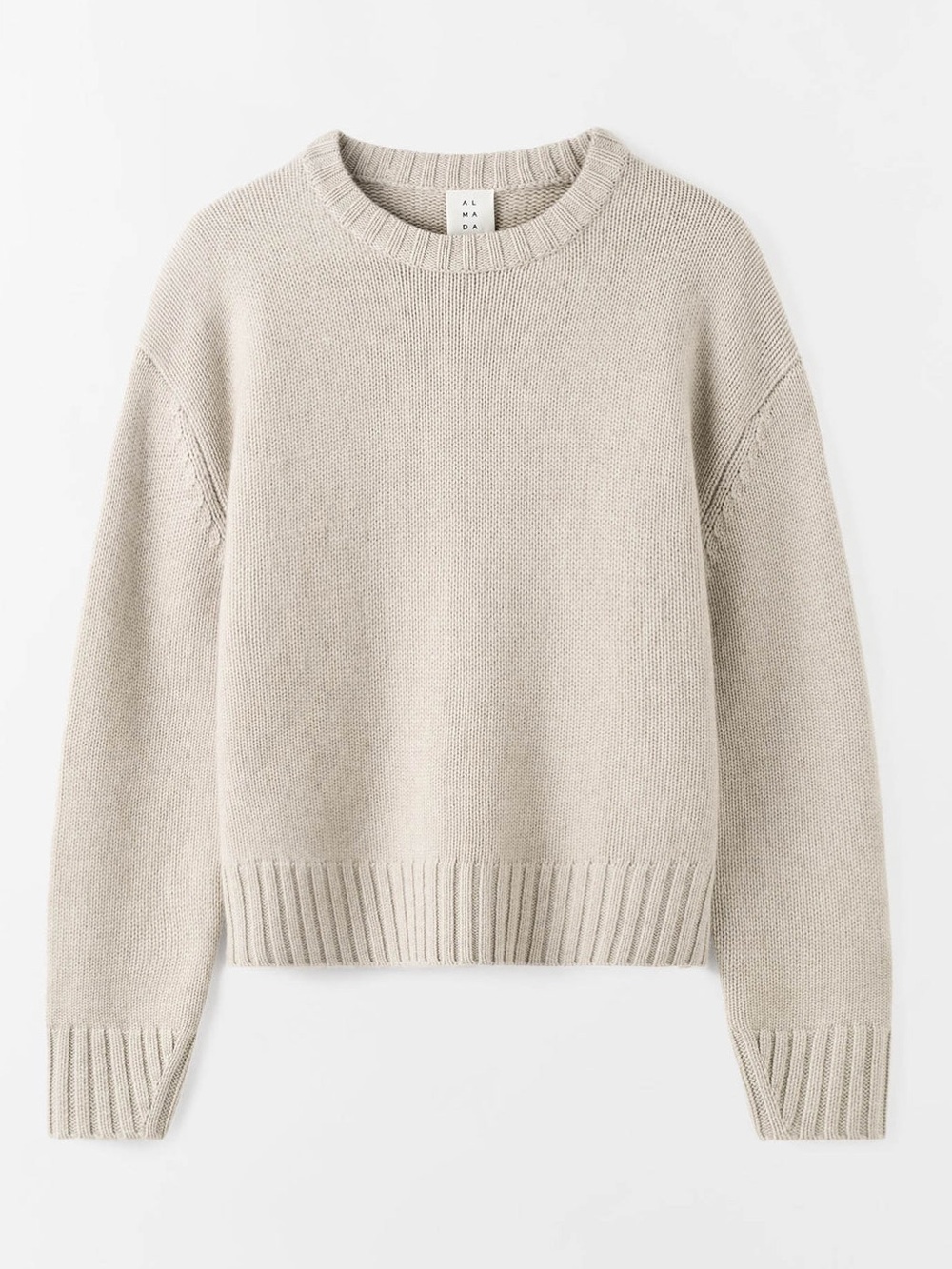 Jason Wu cream crewneck pullover sweater
